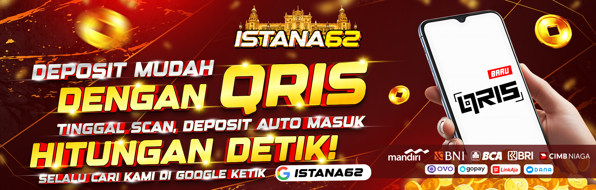 BANNER QRIS ISTANA62